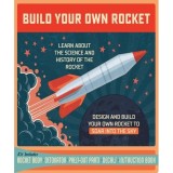 Carte Build Your Own Rocket, Kit Constructie 9-12 Ani, Piese Decupabile si Instructiuni
