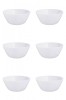 Set boluri, 6 piese, 1.16 L, Opal, Alb
