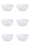 Set boluri, 6 piese, 1.16 L, Opal, Alb