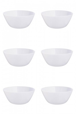 Set boluri, 6 piese, 1.16 L, Opal, Alb foto