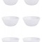 Set boluri, 6 piese, 1.16 L, Opal, Alb