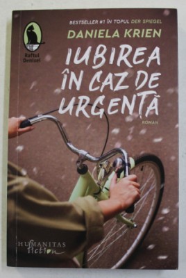 IUBIREA IN CAZ DE URGENTA de DANIELA KRIEN , 2021 foto