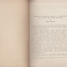 Adrian Caranfil - Probleme de geografie aplicata in transp de calatori Bucuresti