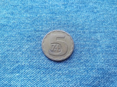 5 Zlotych 1977 Polonia zloti foto