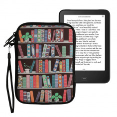 Husa Universala Kwmobile pentru eBook Reader de 6 inch, Multicolor, Neopren, KWM000010OR018C