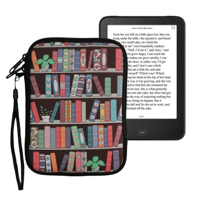 Husa Universala Kwmobile pentru eBook Reader de 6 inch, Multicolor, Neopren, KWM000010OR018C foto