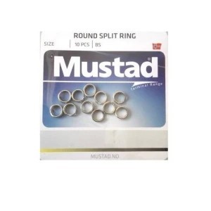 Inele Despicate Mustad, D=7,6MM/25KG/10BUC/PL. foto