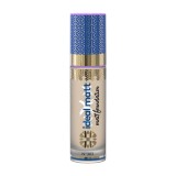 Cumpara ieftin Fond de ten IDEAL MATT Ingrid Cosmetics, 303 Bej inchis, 30 ml