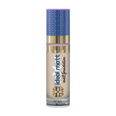 Fond de ten IDEAL MATT Ingrid Cosmetics, 303 Bej inchis, 30 ml foto