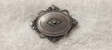 BROSA argint VIENEZA unica BIEDERMEIER 1850 AUSTRIA manopera EXCEPTIONALA superb
