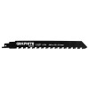 Panza pentru ferastrau sabie HM 240x23x1.5 mm 2TPI GRAPHITE 56H030 HardWork ToolsRange