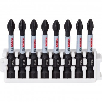 Bosch Set 8 biti impact Insert Bit, 50mm, PH2 - 3165140851206