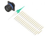 Conector militar dimensiune 15 MIL-DTL-38999 Series III mamă