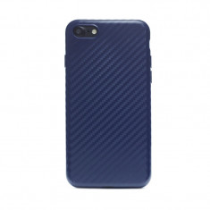 Husa Silicon iPhone 7/8/SE 2 Albastru Mat foto