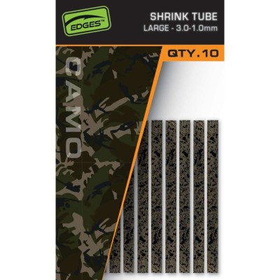 Tub Termo Fox Edges Camo Shrink Tube Large 3.0-1.0mm, 10buc/pac foto