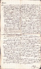 A3732N Act privitor la un &icirc;mprumut de florini renani, 1846, T&acirc;rgu Lăpuș, limba maghiară, h&acirc;rtie cu filigran Borgo