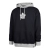 Toronto Maple Leafs hanorac de bărbați cu glugă 47 Patch Drop Shoulder Hood black - XL