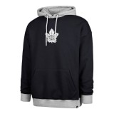 Toronto Maple Leafs hanorac de bărbați cu glugă 47 Patch Drop Shoulder Hood black - L
