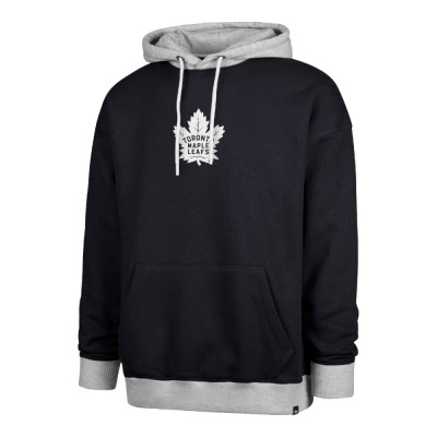 Toronto Maple Leafs hanorac de bărbați cu glugă 47 Patch Drop Shoulder Hood black - L foto