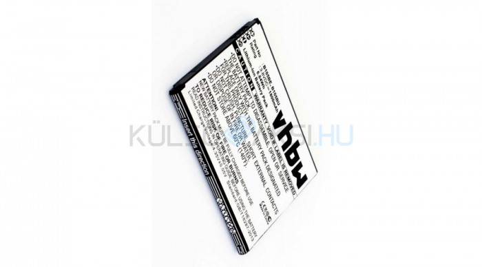 Baterie de telefon mobil VHBW Samsung B105BE, B105BC, B105BK, B105BU - 1800mAh, 3.7V, Li-ion