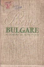 Poeme Bulgare - In talmacirea lui Victor Tulbure foto