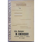 M. EMINESCU. COORDONATE ISTORICE SI STILISTICE ALE CREATIEI-GH. BULGAR-200450