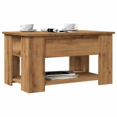 Gossi masuta de cafea artisan stejar 79x49x41 cm lemn prelucrat foto