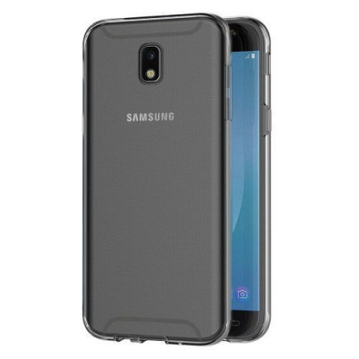 Husa de protectie fata + spate din TPU moale pentru Samsung Galaxy J7 2017 Clear foto