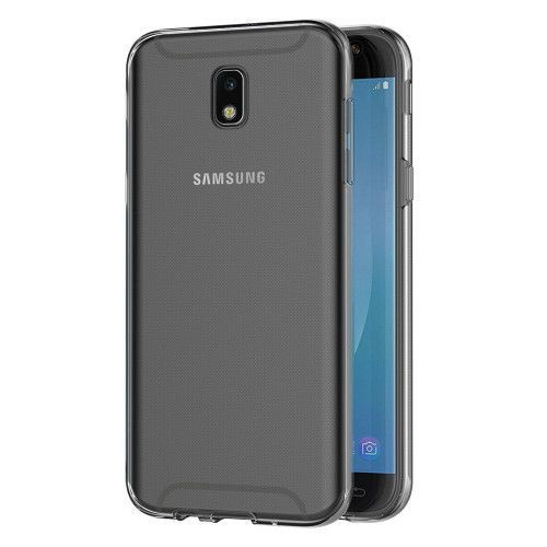 Husa de protectie fata + spate din TPU moale pentru Samsung Galaxy J7 2017 Clear