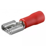Conector mama rosu cablu 0.5-1mm 2.8x0.8mm Goobay