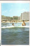 RF139 - Carte Postala - Mamaia, Hotel Ambasador, Savoy si Lido, circulata 1987