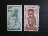 FRANTA COLONII SERIE MNH=74, Nestampilat