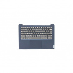 Carcasa superioara cu tastatura palmrest Laptop, Lenovo, IdeaPad S340-14, S340-14IWL, S340-14API, S340-14IIL, ET2GK000300, 5CB0S18619, cu iluminare, a