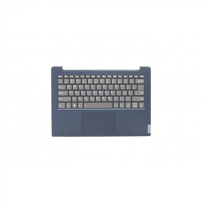 Carcasa superioara cu tastatura palmrest Laptop, Lenovo, IdeaPad S340-14, S340-14IWL, S340-14API, S340-14IIL, ET2GK000300, 5CB0S18619, cu iluminare, a