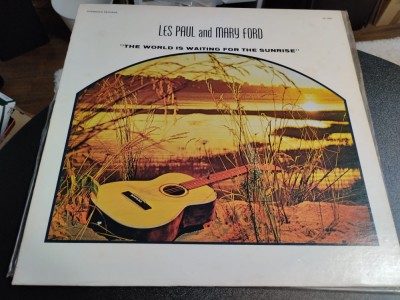 Vinil Les Paul &amp;amp; Mary Ford &amp;lrm;&amp;ndash; The World Is Waiting For The Sunrise (EX) foto