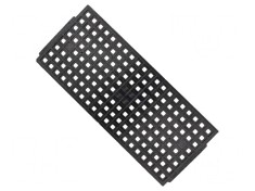 Tăviță ESD pentru circuite electronice 10x10x1mm neagră TQFP foto