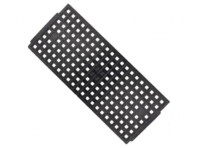 Tăviță ESD pentru circuite electronice 10x10x1mm neagră TQFP