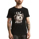 Tricou Barbati, mesaj de forta si demnitate, negru, marime L