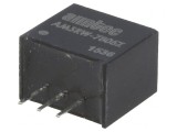 Convertor DC-DC 6W 17-72V la 12V 500mA SIP3