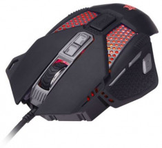 Mouse Gaming Optic Tracer GameZone Scarab AVAGO5050, USB, 4000 DPI (Negru) foto