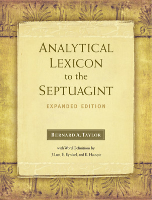Analytical Lexicon to the Septuagint: Expanded Edition foto