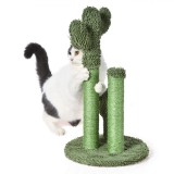 Ansamblu De Joacă Pisici, Cactus, Suport Gheare, Verde, 52cm, Oem