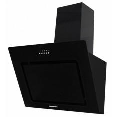 Hota decorativa Heinner, 190 W, 1 motor, 3 trepte putere, latime 60 cm, absorbtie 594.5 m3/ora, Clasa energetica B, filtru aluminiu, Negru