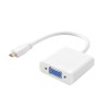 Adaptor Micro HDMI la VGA, Mufe Aurite - Conectica de Calitate