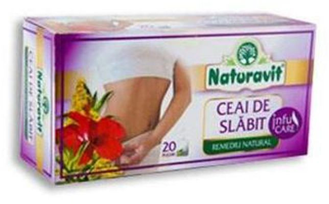 Ceai Pentru Sl?bit, Naturavit, 20 Plicuri