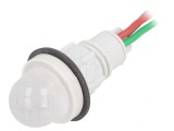 Lampa LED de Control Roșu/Verde 24V &Oslash;13mm