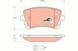TRW GDB1516 COTEC set placute frana,frana disc