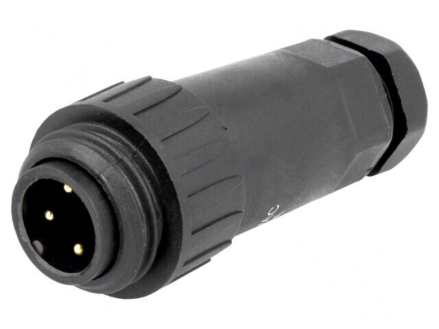 Mufă WA22 tată 16A 400V IP67 aurit