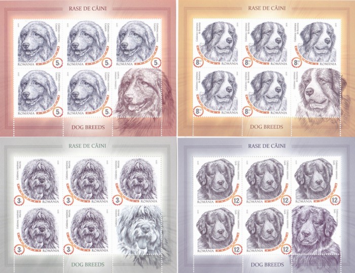 RASE DE CAINI,MINICOLI,2019,Lp.2230c,MNH.ROMANIA.
