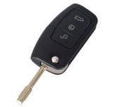 Carcasa cheie cu 3 butoane Topautochei&reg; pentru Ford Focus Mondeo Fiesta Galaxy, Fara Brand